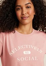 Selectively Social Relaxed Fit Graphic Tee, C9346, small