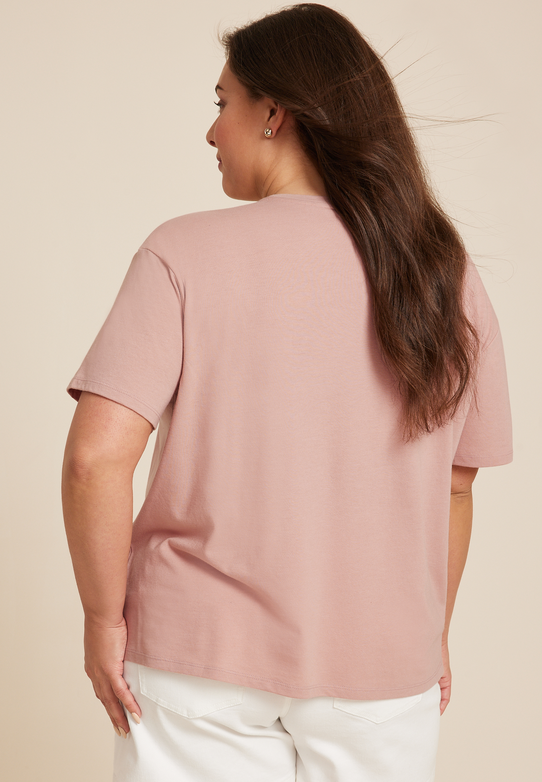 Plus Size Selectively Social Relaxed Fit Graphic Tee, C9346, large