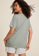 Wanderlust Oversized Fit Graphic Tee, C425, small