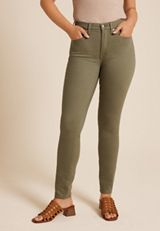 m jeans by maurices&trade; Olive High Rise Sculpt Skinny Jean, , small