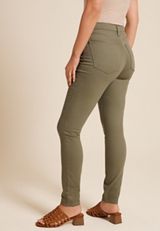 m jeans by maurices&trade; Olive High Rise Sculpt Skinny Jean, , small