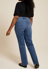 Plus Size m jeans by maurices&trade; High Rise Sculpt Straight Jean, C3337, small