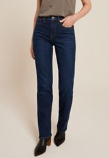 m jeans by maurices&trade; Dark High Rise Sculpt Straight Jean, DARK SANDBLAST, small