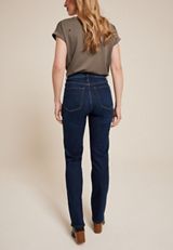 m jeans by maurices&trade; Dark High Rise Sculpt Straight Jean, DARK SANDBLAST, small