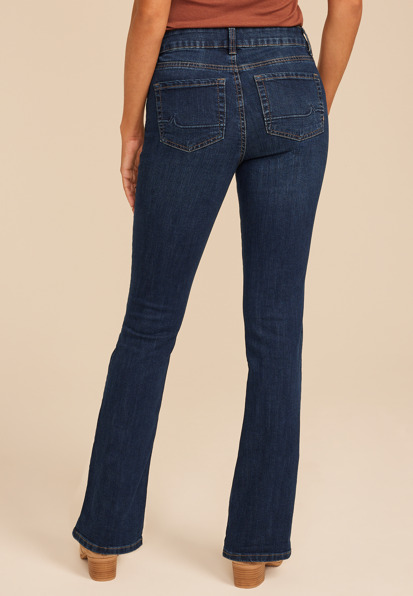 m jeans by maurices™ Classic Curvy High Rise Slim Boot Jean