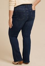 Plus Size m jeans by maurices&trade; Classic Curvy High Rise Slim Boot Jean, C258, small