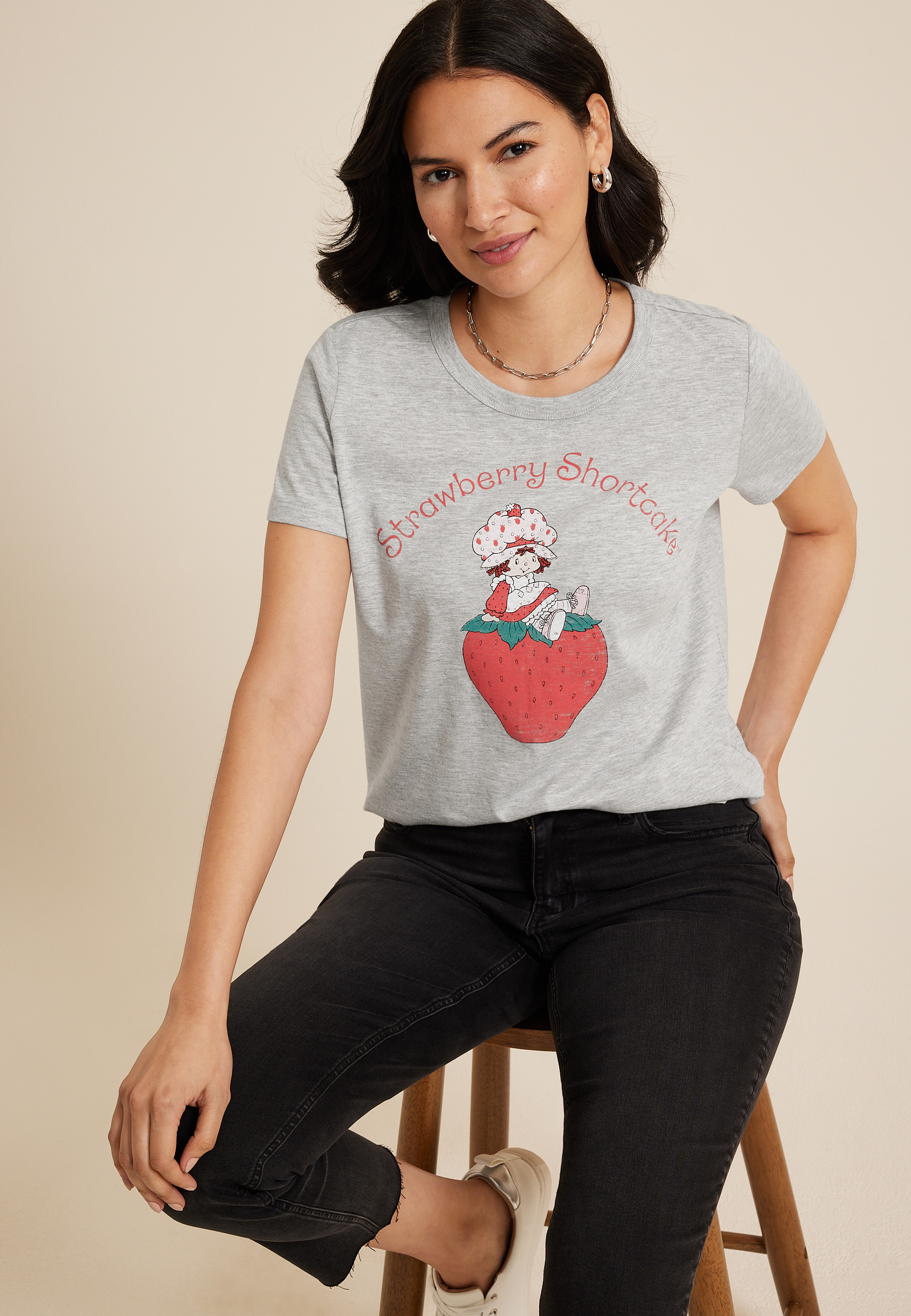 Strawberry Shortcake Classic Fit Graphic Tee