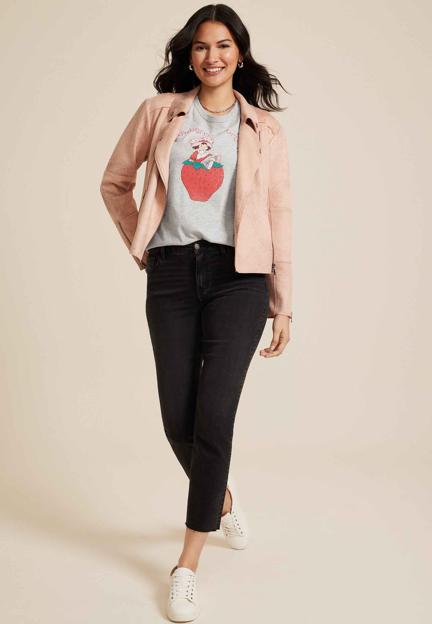 Strawberry Shortcake Classic Fit Graphic Tee, C3348, large