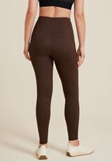 Super High Rise Luxe Contour Pocket Legging, UMBER BROWN, small