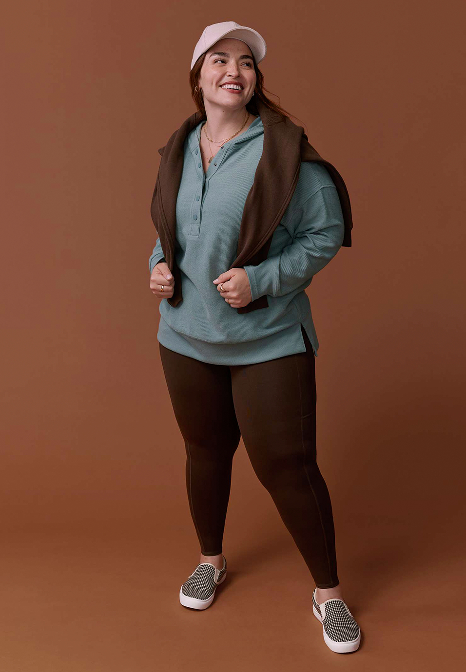 Plus Size Super High Rise Luxe Contour Pocket Legging, , large