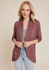 Cressa Long Sleeve Cardigan, COCONUT SHELL, small