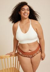 Simply Comfy Cotton Hipster Panty, C4748, small