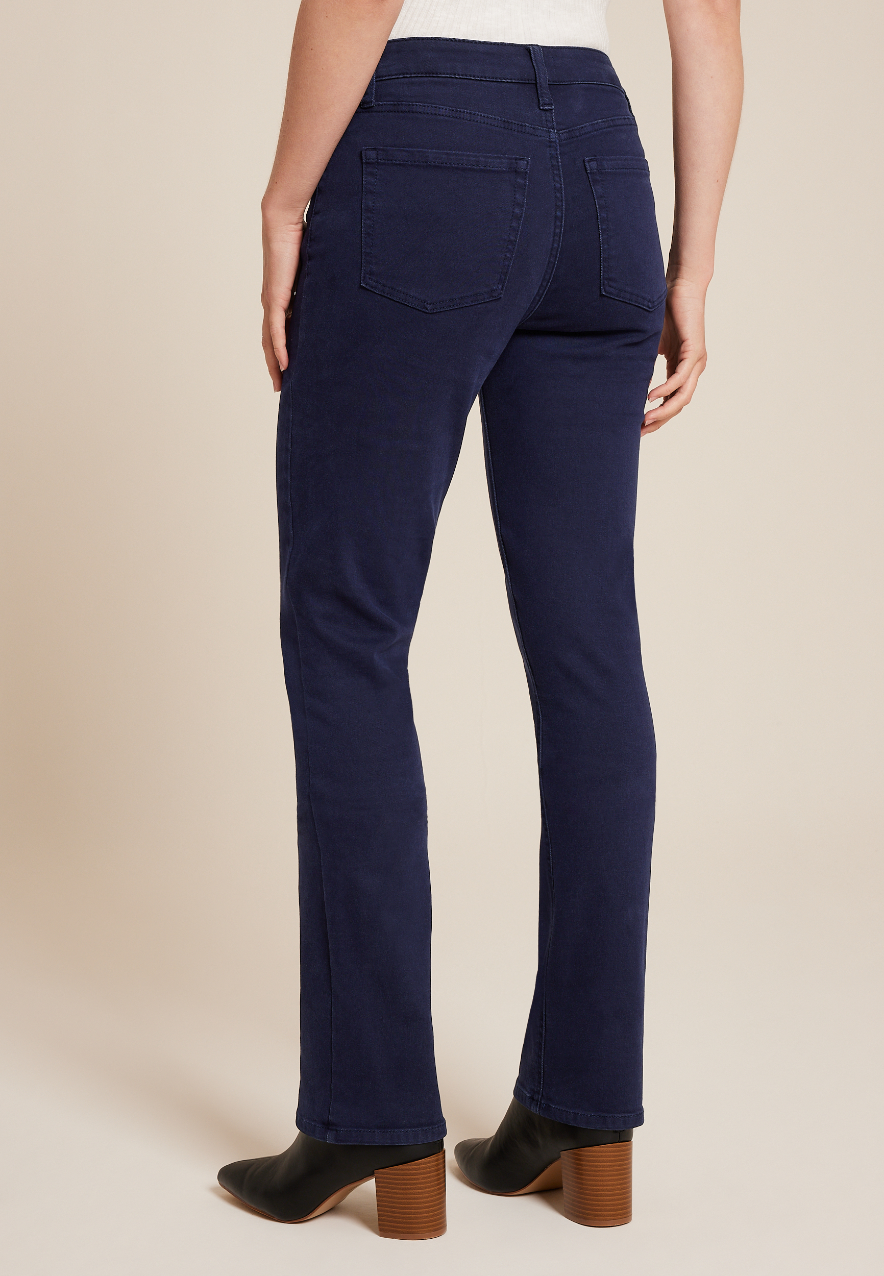 m jeans by maurices&trade; Classic Mid Rise Color Slim Boot Jean, C1919, large