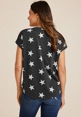24/7 Clara Star Short Sleeve Tee, C1756, small