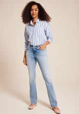 edgely&trade; Mid Rise Ripped Slim Boot Jean, C2806, small