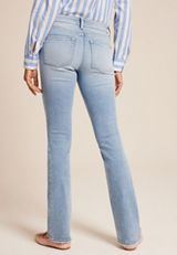 edgely&trade; Mid Rise Ripped Slim Boot Jean, C2806, small