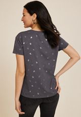 24/7 Dawson Skull Crew Neck Tee, C5786, small