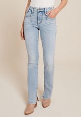 Everflex&trade; No Gap High Rise Slim Boot Jean, C2806, small