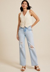 m jeans by maurices™ Classic Flare Mid Rise Jean