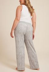 Plus Size Spiderweb Wide Leg Pajama Pants, C125, small