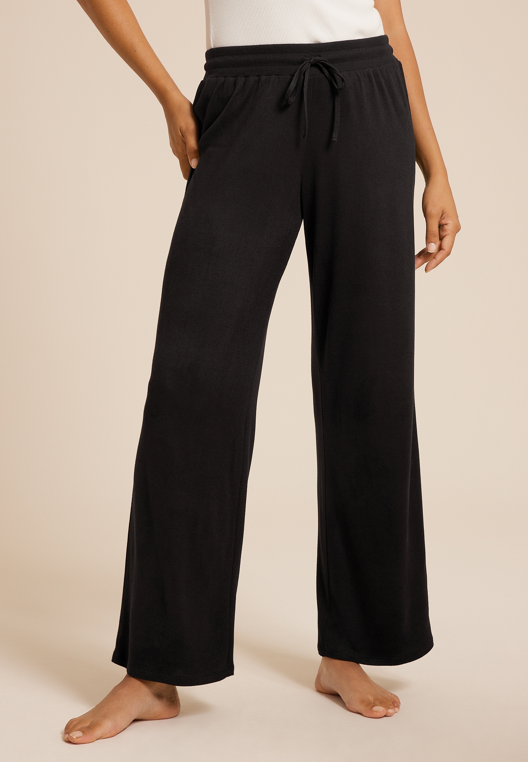 Hacci Wide Leg Pajama Pant