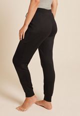 Hacci Jogger Pajama Pant, BLACK, small