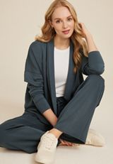 Scuba Knit Cardigan K, C212, small
