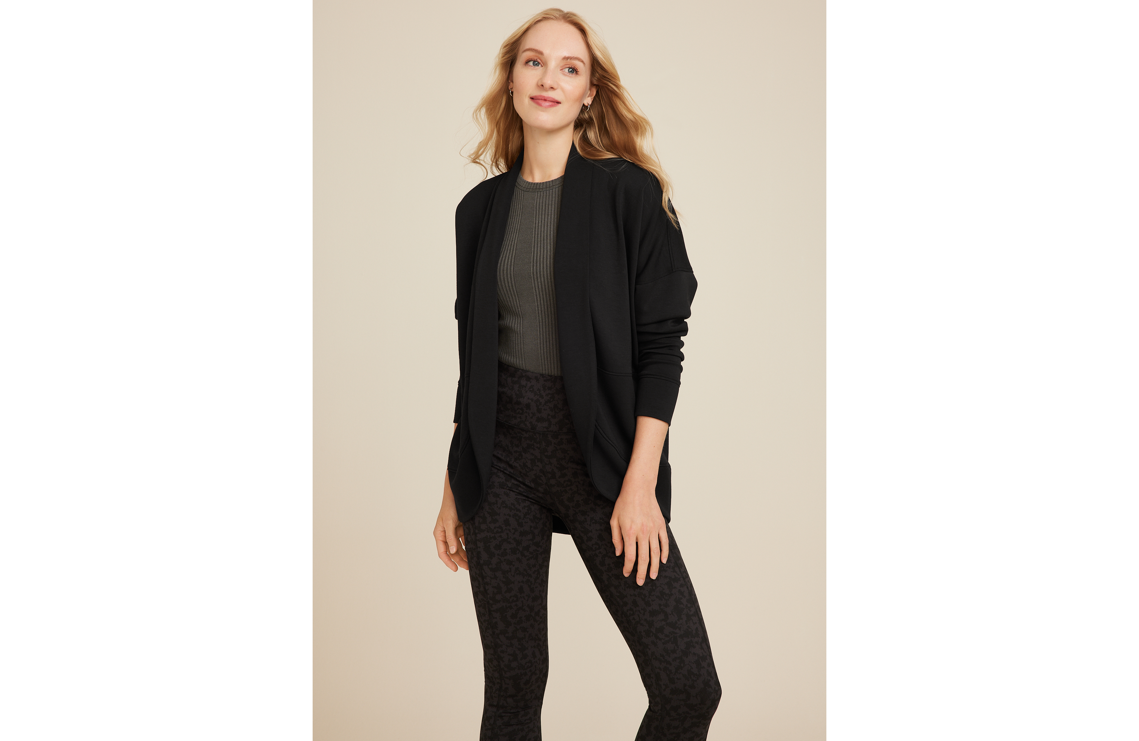Scuba Knit Cardigan