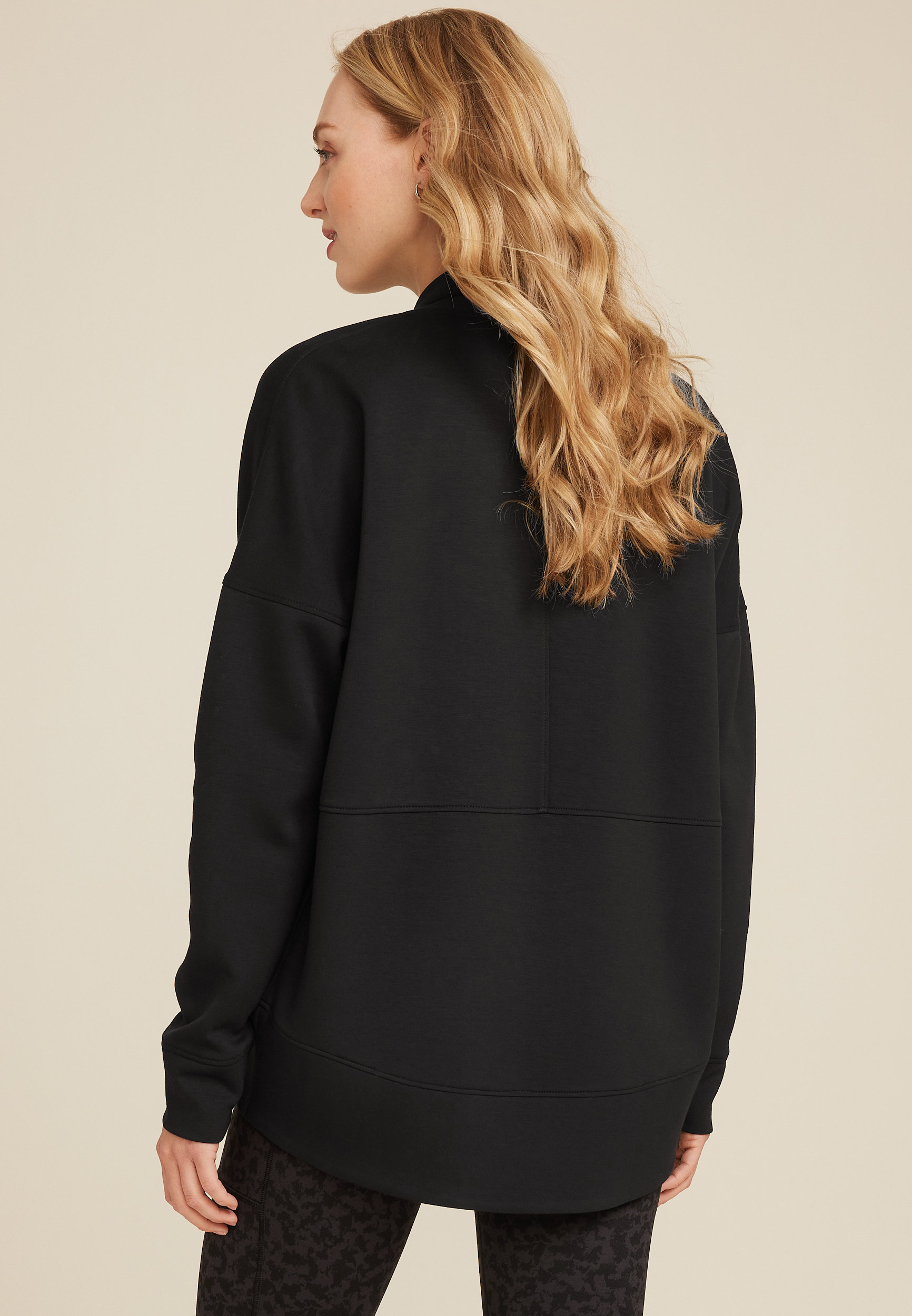 Scuba Knit Cardigan