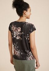 24/7 Pleated Fairhaven Sandwash Tee, MULTI, small
