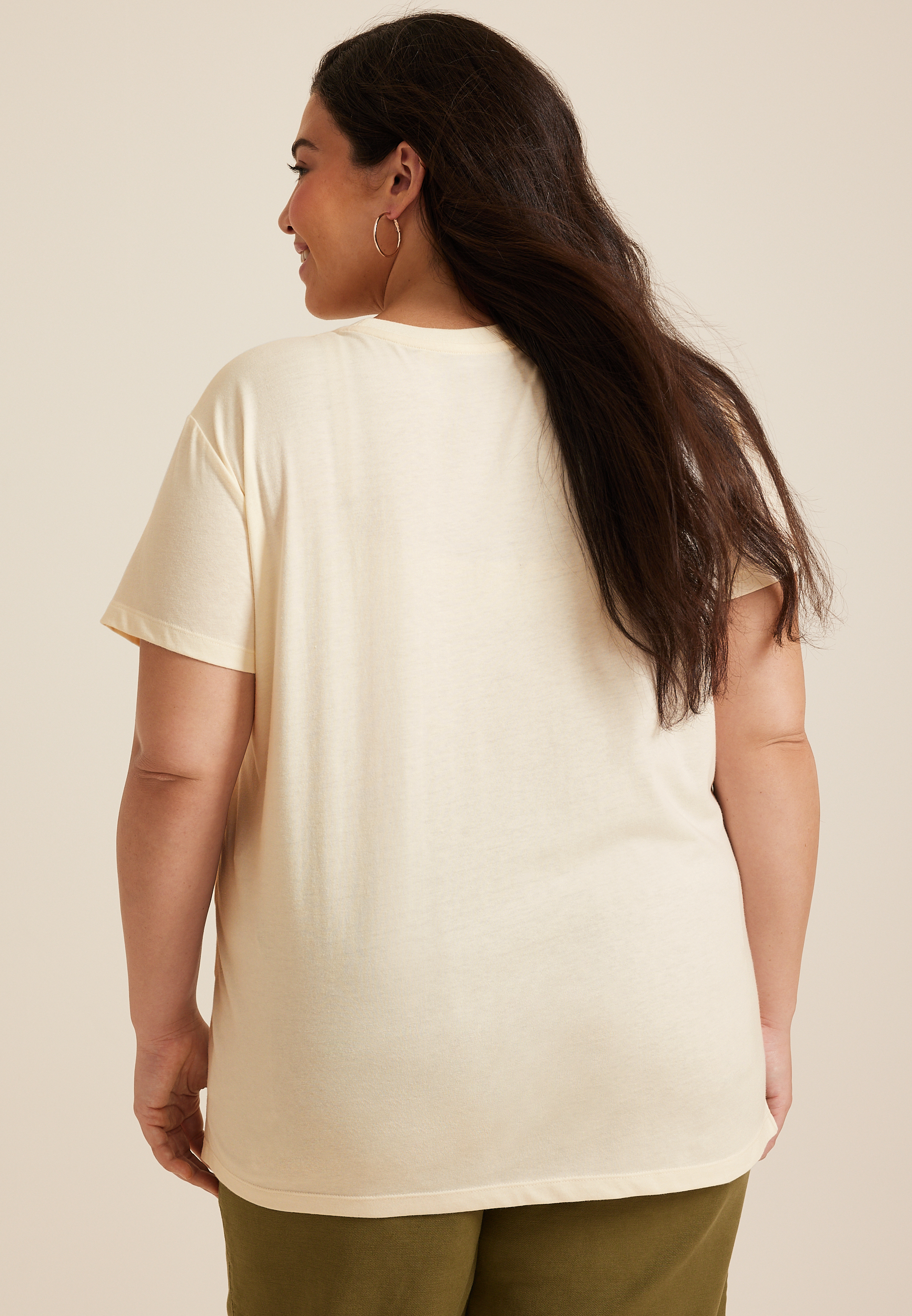Plus Size Harvest Market Oversized Fit Graphic Tee, C254, large