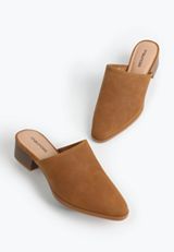 SuperCush Bailey Pointed Toe Slip On Mule, COGNAC, small