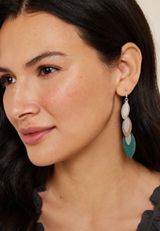 Leaf Drop Earrings, C1524, small
