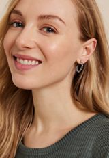 3 Pack Silver Hoop Earring Set, SILVER, small