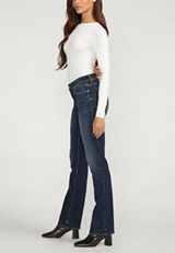 Silver Jeans Co.&reg; Elyse Curvy Mid Rise Slim Boot Jean, C258, small