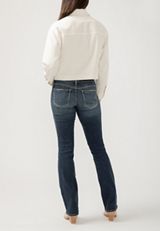 Silver Jeans Co.&reg; Britt Curvy Low Rise Luxe Stretch Slim Boot Jean, C258, small