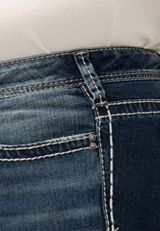 Plus Size Silver Jeans Co.&reg; Suki Curvy Mid Rise Thick Stitch Bootcut Jean, , small