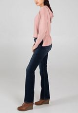 Silver Jeans Co.&reg; Suki Curvy Mid Rise Navy Stitch Slim Boot Jean, , small
