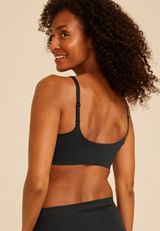 Invisibliss Adjustable Strap Bralette, BLACK, small