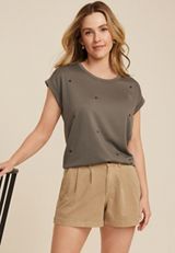 24/7 Clara Star Short Sleeve Tee, C14, small