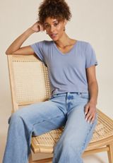 24/7 Waverly Flutter Sleeve Tee, C4656, small