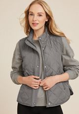 Featherweight Quilted Vest, C9768, small
