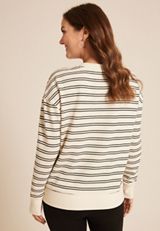 Striped Henley Pullover, C3986, small