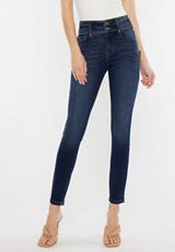 KanCan&trade; High Rise Double Button Skinny Jean, C258, small