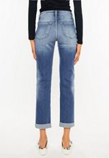 KanCan&trade; High Rise Open Ripped Slim Straight Jean, C3337, small