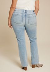 Plus Size Everflex&trade; No Gap High Rise Slim Boot Jean, C2806, small