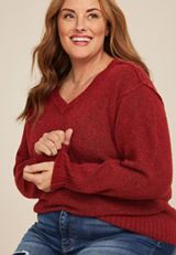 Plus Size Cozier Than Cashmere Sweater, C4744, small
