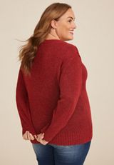 Plus Size Cozier Than Cashmere Sweater, C4744, small