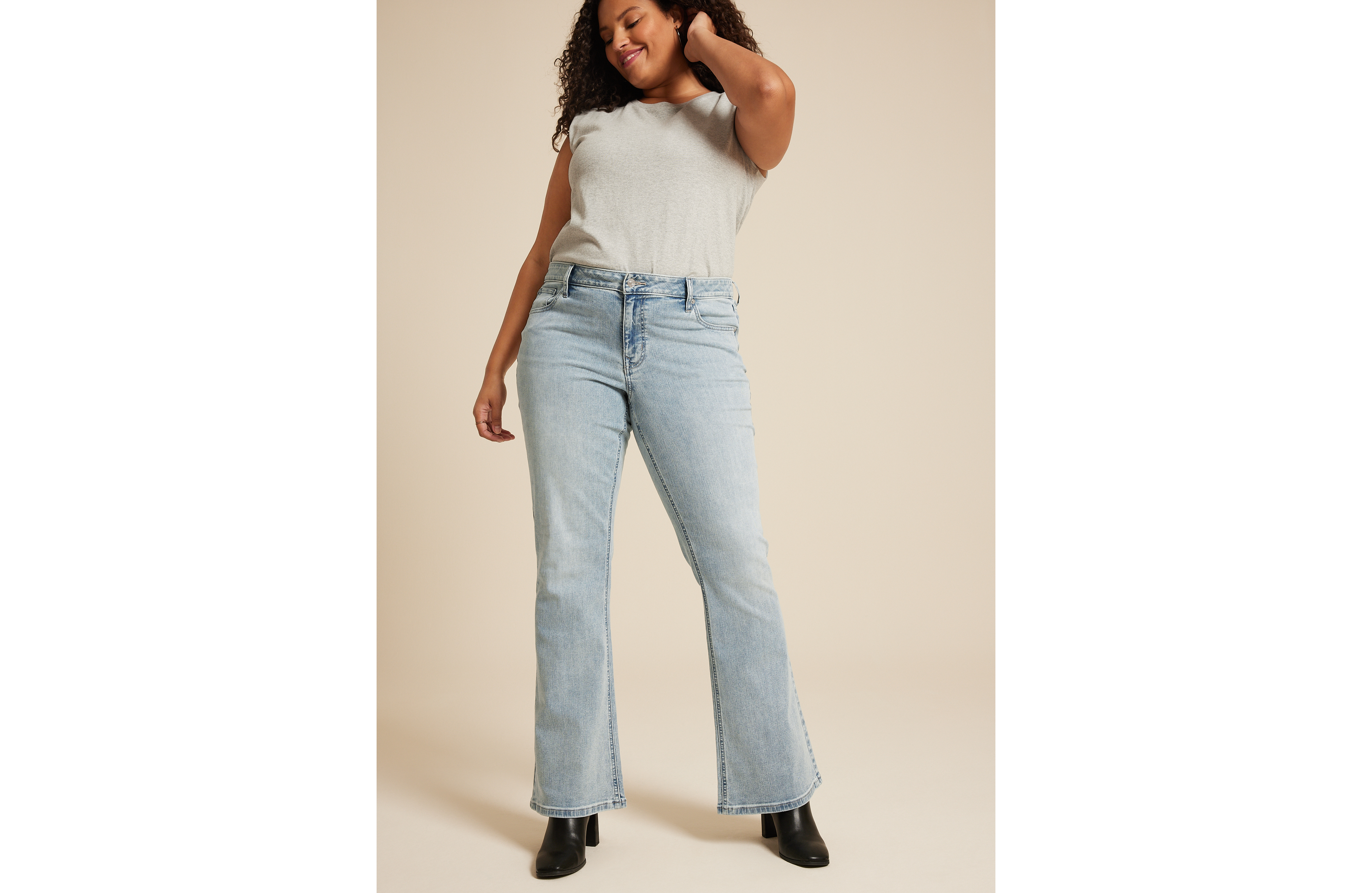 Plus m jeans by maurices™ Classic High Rise Flare Jean
