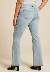 Plus Size m jeans by maurices&trade; Classic High Rise Flare Jean, C2806, small